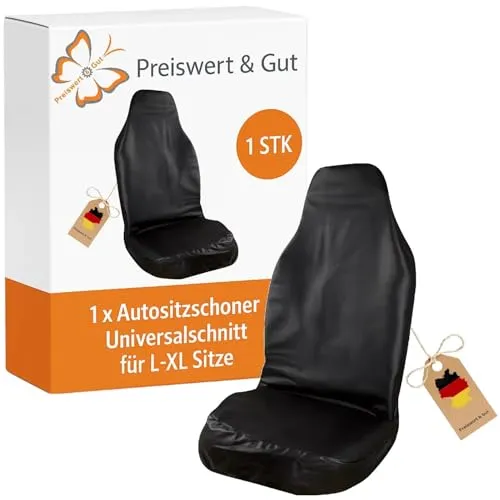 Preiswert&Gut 1x Autositzbezug Premium Wasserdicht L200cm