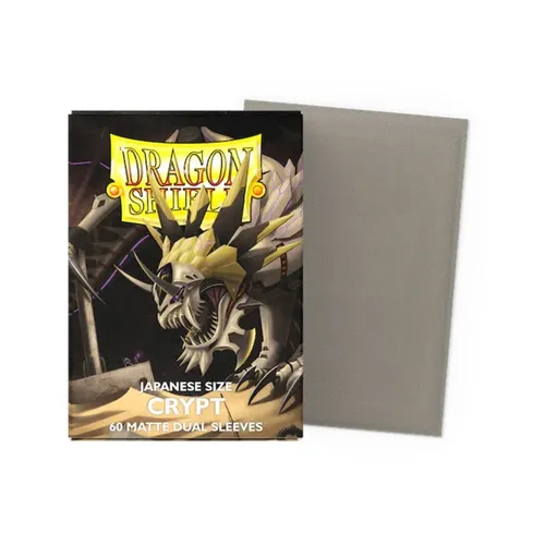 Dragon Shield Japanese Size Matte Dual Sleeves (60) Crypt