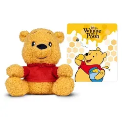 tonies Hörspielfigur Cuddle Tonies - Winnie - Kuschelige Plüschfigur für entspannte Spielzeiten und Geschichten aus dem Hundertmorgenwald. Ideal für die Toniebox und perfekte Begleiter für kleine Abenteurer und Kuschelmomente.