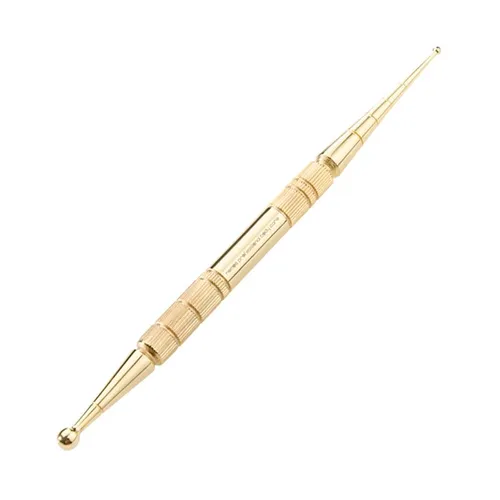 REMOS Akupressurstift, vergoldet, 13 cm in gold von remos professional body care