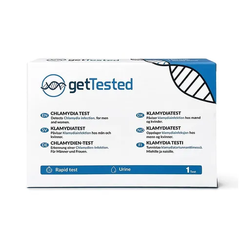 Chlamydien Schnelltest – Urin-Selbsttest | GetTested - Der Chlamydien Schnelltest ermöglicht eine einfache und schnelle Selbstdiagnose auf Chlamydien-Infektionen. Ideal für die persönliche Gesundheitsüberwachung, bietet GetTested auch praktische Kombinationstests für umfassendere Informationen.