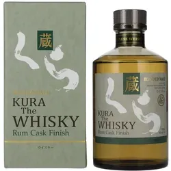 Kura The Whisky Blended Malt Rum Cask Finish 40% Vol. 0,7l in Geschenkbox