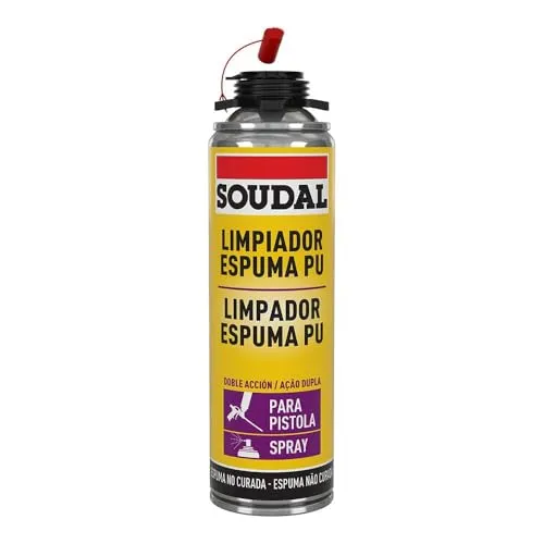 Soudal M276617 Reinigungsschaum für Polyurethan, 500 ml