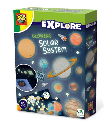 SES EXPLORE LEUCHTENDES SONNENSYSTEM PLANETEN NEU OVP von SES