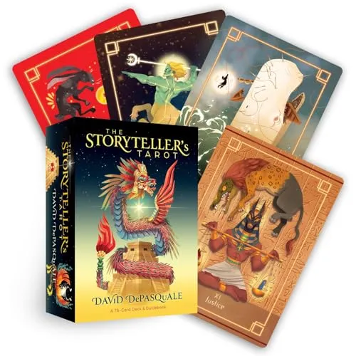 Produktbild The Storyteller's Tarot: 78-Karten Deck & Guidebook