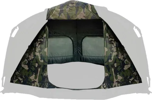 Fox Frontier II-X Inner Mesh Shield - Mückennetz für Angelzelte - Praktisches Zeltzubehör für Süßwasserfischer, schützt vor Insekten und sorgt für angenehme Nächte im Freien. Kompakt und leicht mit nur 1,3 kg und einem Packmaß von 11x11x48 cm.