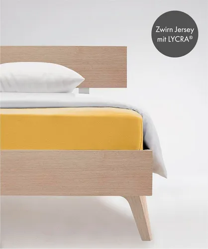 fleuresse Comfort Spannbettlaken - Hochwertiges Spannbettlaken aus 96 % Baumwolle und 4 % Elasthan, perfekt für Matratzen bis 26 cm Höhe. Atmungsaktiv, hautsympathisch und pflegeleicht – für erholsamen Schlaf ohne Falten.