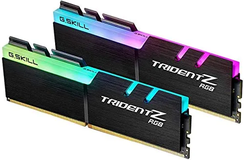 G.Skill TridentZ RGB Serie 32GB (2X 16GB) DDR4 3200Mhz DIMM CAS 16 F4-3200C16D-32GTZR