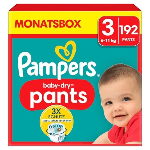 Pampers® Windeln baby-dry™ Monatsbox Größe Gr.3 (6-11 kg) von Pampers