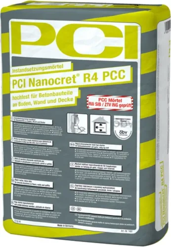 PCI Nanocret R4 PCC Reparaturmörtel 25kg Grau in grau von PCI Augsburg