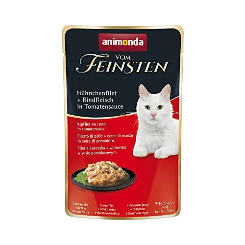 Animonda vom Feinsten Cat mit Hühnchenfilet Rindfleisch von animonda Vom Feinsten