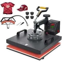 VEVOR Transferpresse 38 x 38 cm von Vevor