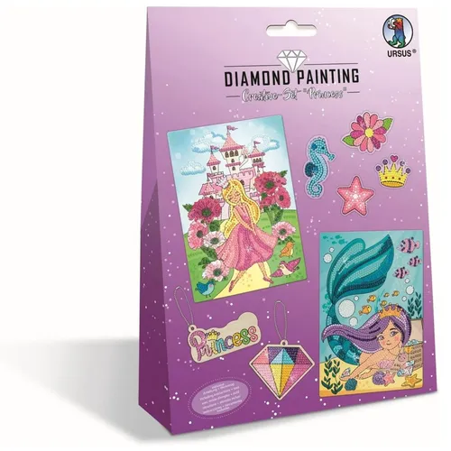 DIAMOND PAINTING CREATIVE SET PRINCESS VON URSUS NEU OVP