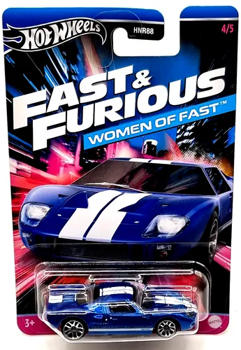 Hot Wheels Fast & Furious Women of Fast  car Ford GT40  4/5