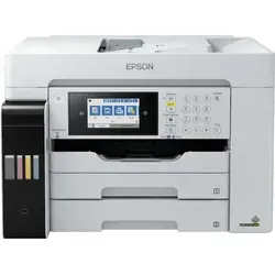 Epson EcoTank L15180 Multifunktionsdrucker - 4-in-1 Tintenstrahldrucker mit WLAN, druckt bis zu 25 Seiten/Minute und bietet extrem niedrige Druckkosten dank nachfüllbarer Tintenflaschen. Ideal für Büros und Home Office.