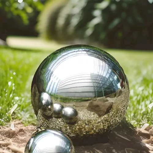 Köhko Gartenkugel 28 cm aus Edelstahl