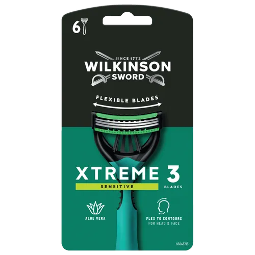 Wilkinson Sword Xtreme 3 Sensitive Einwegrasierer 6er-Pack für Männer