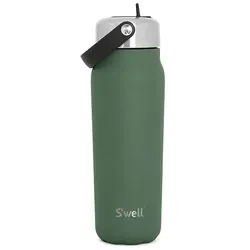 S'well Edelstahl-Isolierflasche ''Himalayan Salt'' - 700 ml, Grün - Thermobehälter für Damen, hält Getränke optimal temperiert und ist perfekt für unterwegs - stylisches Design in Himalaya-Salz-Optik.