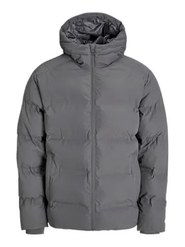 JACK & JONES Herren Jjesoho Puffer Hood Sn Pls, Castlerock, 3X_l