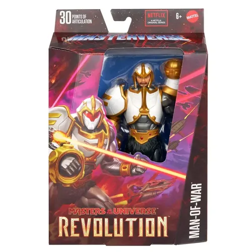 Masters of the Universe Masterverse Actionfigur - Deluxe-Sammelfigur mit 30 beweglichen Gelenken, authentische Details und austauschbare Teile für kreative Spielmöglichkeiten