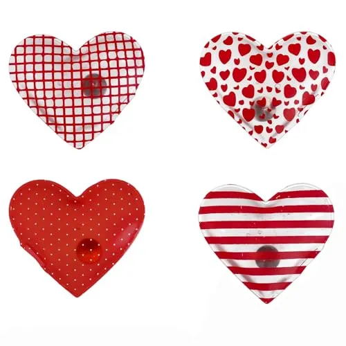 Taschenwärmer Herz in Vier Modellen Sortiert in rot von Annastore