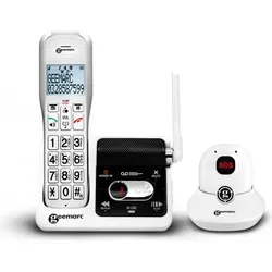 Geemarc AMPLIDECT 595 SOS-PRO Notruftelefon mit DECT Anhänger