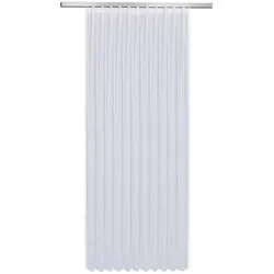 Gerster Gardine Laura, transparentes Voile - Elegante Gardine aus 100% Polyester, 600 cm x 245 cm, geräuschdämpfend und kälteabweisend, ideal für stilvolle Fensterdekoration.