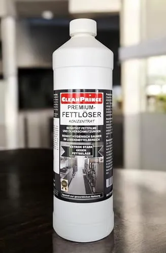 Premium Fettlöser Konzentrat 1 Liter Entfetter Fettentferner Reinigungsmittel Reiniger Intensivreiniger Küchenreiniger