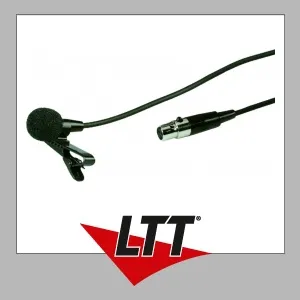 IMG STAGELINE ECM-300L Elektret-Mikrofon - Kompaktes Lavaliermikrofon mit 6 m Kabel, ideal für präzise Sprachübertragung und perfekte für Präsentationen oder Interviews.