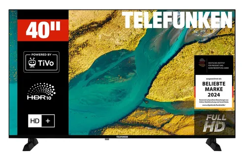 TELEFUNKEN 40 Zoll Smart TV XF40TP900S in schwarz von Telefunken