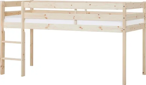 Hoppekids ECO COMFORT Spielbett - Hochbett, das in 2 Einzelbetten teilbar ist, aus hochwertigem Massivholz, nachhaltig produziert in Europa, ideal für kreative Kinderzimmergestaltung.