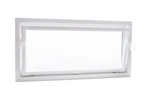 Kellerfenster weiß 100 x 60 cm mit Isolierverglasung - Hochwertiges Kellerfenster aus Kunststoff mit Doppel-Isolierglas für optimale Wärmedämmung, ideal für kühle Kellerbereiche.