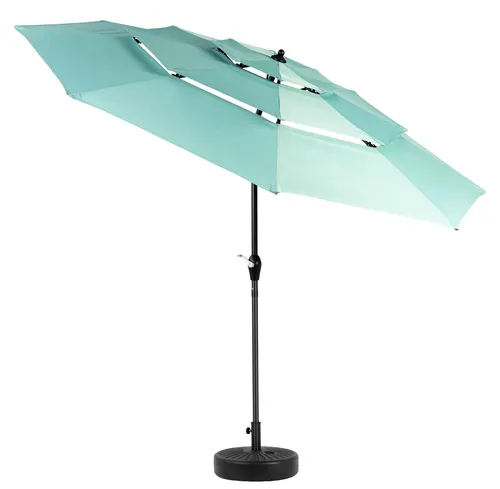 MODFU Ampelschirm mit Kurbel, 294x294 cm