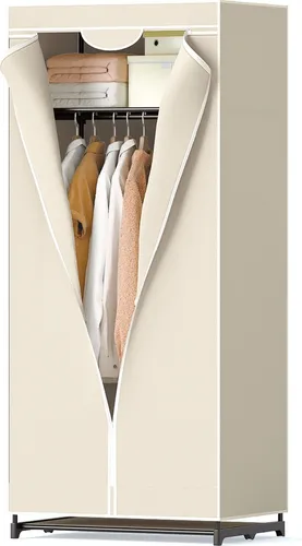 Kleiderständer Beige von Costway