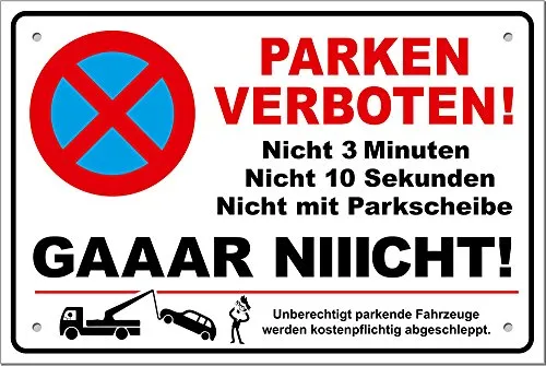 Parkplatzschilder von tatmotive
