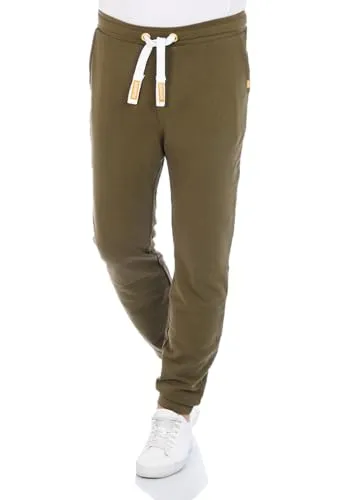 riverso Herren Jogginghose RIVLino Regular Fit – Ivy Green - Sportliche Baumwoll-Jogginghose mit elastischem Bund und Taschen, ideal für Freizeit und Sport. Hochwertige Verarbeitung sorgt für Komfort und Langlebigkeit. Erhältlich in mehreren Größen und Farben.