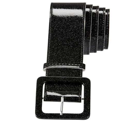 Widmann S.r.l. Kostüm Glitzer Lack Gürtel für Erwachsene 120,0 x 5,5 cm