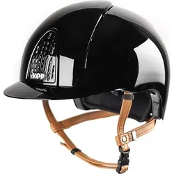 KEP Cromo Smart Reithelm mit hellbraunen Riemen