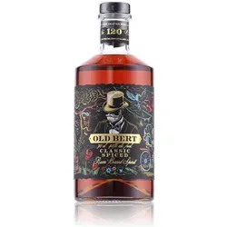 Albert Michler Distillery Old Bert - Classic Jamaican Spiced Rum - Rum mit hohem Estergehalt aus Jamaika, harmonisch gewürzt und ideal für Longdrinks oder Cocktails – auch für Liebhaber milder Rums geeignet.