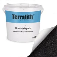 Terralith Buntsteinputz 15kg schwarz von Terralith