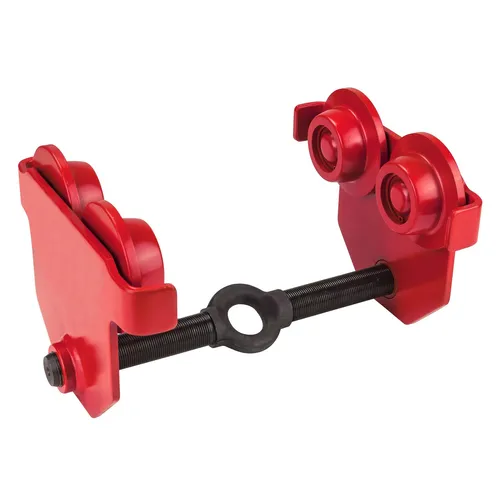 Laufkatze Schienenlaufkatze Handfahrwek Rollfahrwerk Seilwinde Kettenzug 0,5 t