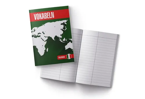 itenga Vokabelheft itenga Vokabelheft Italienisch DIN A5, 56 Seiten 100g Naturpapier