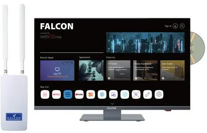Falcon WebOS SMART Combo Camping TV 22