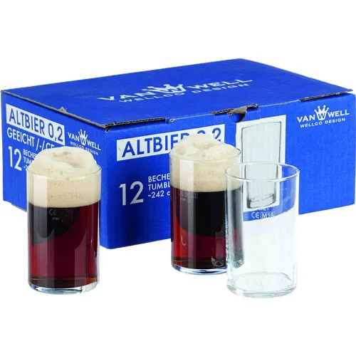 Produktbild Gerd van Well Altbierbecher Bierglas 200 ml