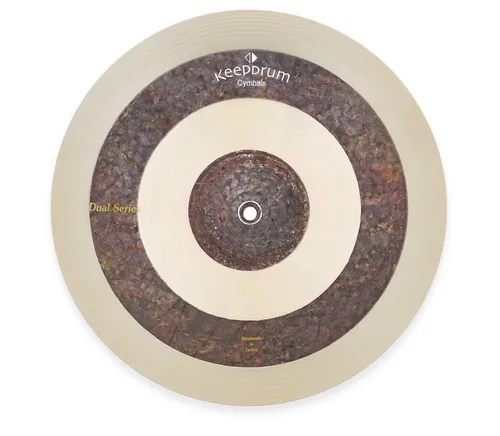 keepdrum Schlagzeug keepdrum Dual Serie Crash-Becken 18 Zoll