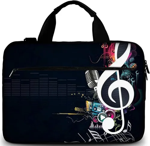 MAXLVL Laptoptasche 15.6/17.3 Zoll in schwarz von MAXLVL