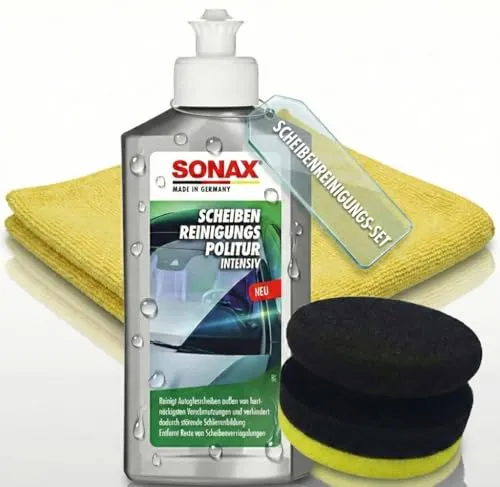Craft-Equip Glaspoliturset mit SONAX 250ml