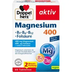 Doppelherz Magnesium 400mg Tabl. 60 ST