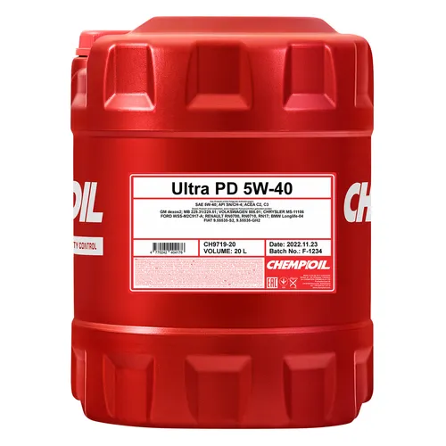 CHEMPIOIL Motoröl 5W-40 für VW, MERCEDES-BENZ, AUDI