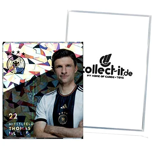 REWE GLITZER Karte 22 - Thomas Müller - WM 2022